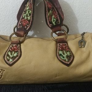 Betsy Johnson Leather Handbag